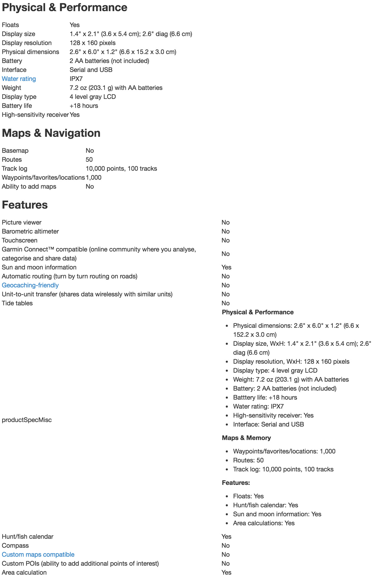 Garmin GPS 73 0100150400 Hudson Marine Electronics